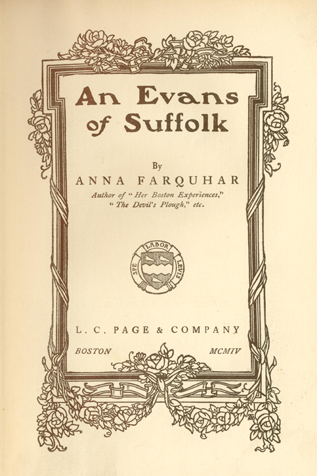 Evans of Suffolk tp